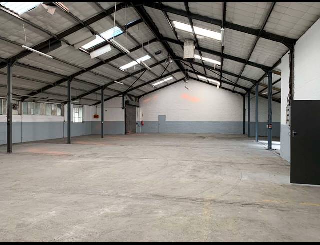 1,200M² FACTORY TO LET IN ELSIES RIVER INDUSTRIAL